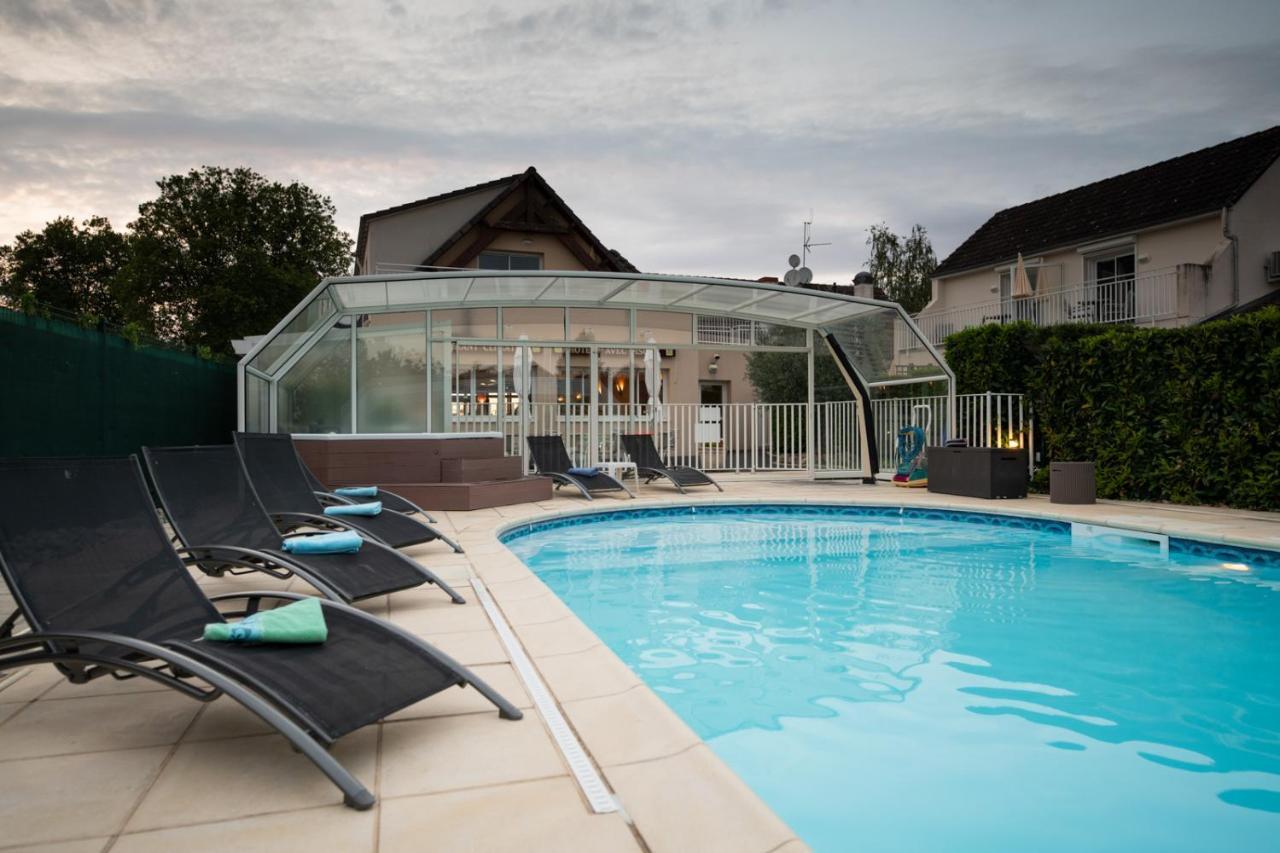 Logis Hotel Restaurant L'Escapade Le Pechereau Экстерьер фото